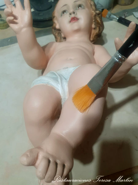 como pintar figuras religiosas