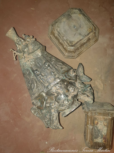 restauracion virgen metal