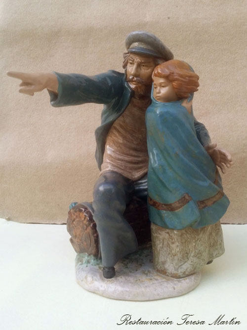 figuras lladro restauracion